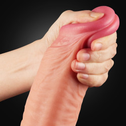 LoveToy Nature Cock Gode réaliste King Size XL Nature Cock 25 x 6cm 